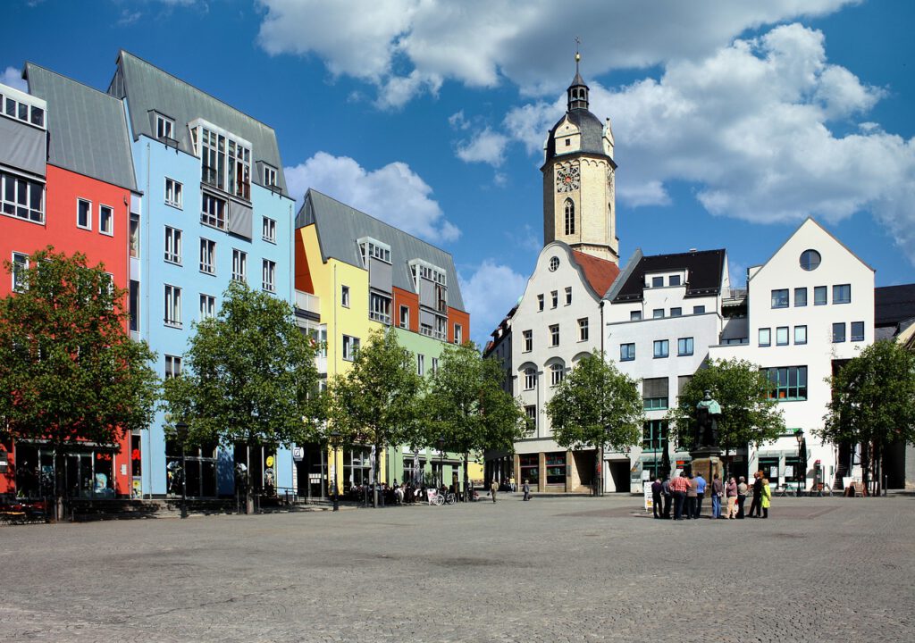 Jena historischer Marktplatz