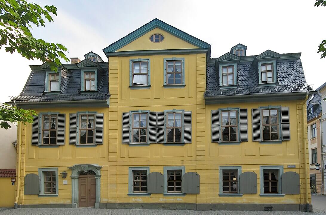 Schillers Wohnhaus in Weimar