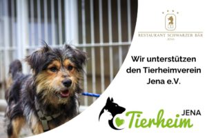 Spendenübergabe vom Hotel Schwarzer Bär Jena an den Tierheimverein Jena e.V.